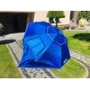BESTIF sodo ir paplūdimio skėtis-paravanas UV50, 210 × 220 cm, sulankstomas, mėlynas