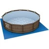 Bestway baseino ir SPA apsauginė danga, 4 m x 4 m, skirta antžeminiams baseinams