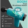 Beurer masažinis pistoletas BOOM, 5 intensyvumo lygiai, 4 antgaliai, 3000 aps./min., 10346