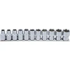 Bgs Technic BGS šešiakampių galvučių rinkinys 1/2 colio 10–21 mm, 11 vnt., 9106