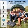 BigBlue saulės baterija 28 W, lankstoma, 2x USB-C, 1x USB-A, IP44, nešiojama, B401 LG-US