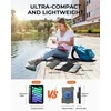 BigBlue saulės telefono įkroviklis 25 W, su USB-A ir USB-C, atsparus vandeniui IP68, sulankstomas