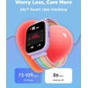 BIGGERFIVE vaikiškas išmanusis laikrodis su 1.8 col. HD ekranu, Bluetooth, IP68, BW02