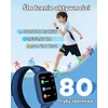 BIGGERFIVE vaikiškas išmanusis laikrodis su 1.8 col. ekranu, Bluetooth, IP68, BW02