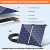 Biling saulės energija varoma fontano pompa su 4 antgaliais, 35 W, 1500 l/h, PY2335WO