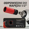 BILITOOLS smūginių ratų veržlių galvučių rinkinys 1/2 col., 15–22 mm, B1R95499