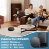 Bisenkud 17 dalių robotų dulkių siurblių priedų rinkinys ECOVACS DEEBOT X9 PRO Omni ir X11 PRO Omni EC-X9