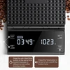 Virtuvinės svarstyklės BKXCHA skaitmeninės kavos svarstyklės su laikmačiu, 5kg / 0.1 g, ASB01-YC24SHG0032