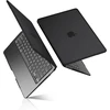 BlueSwan kietas dėklas MacBook Air 13,3 col. A2337 A2179 A1932, matinis juodas