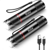 Blukar LED žibintuvėlis, įkraunamas, 2000 lm, aliuminis, 1800 mAh, USB-C, K9132