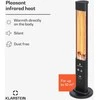 Blumfeldt Heat Guru Plus infraraudonųjų spindulių lauko ir vidaus šildytuvas, 1200 W, IP65, juodas