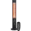 Blumfeldt Heat Guru Plus infraraudonųjų spindulių lauko ir vidaus šildytuvas, 1200 W, IP65, juodas