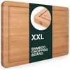 Blumtal bambukinė pjaustymo lenta su sultims skirtu grioveliu 45 x 30 cm