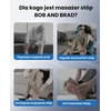 BOB AND BRAD elektrinis pėdų masažuoklis Shiatsu su šildymu ir nuotolinio valdymo pultu 721