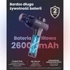 BOB AND BRAD masažinis pistoletas X6 Ultra su infraraudonaisiais spinduliais ir šildymu