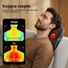 BOB AND BRAD Shiatsu kaklo ir nugaros masažuoklis su šildymu ir nuotoliniu valdymu EZBack-R