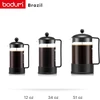 Bodum Brazil prancūziškas kavos presas 1 l, 8 puodeliams, K1548-01