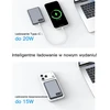 Bolvunes magnetinis belaidis išorinis akumuliatorius 5000 mAh 15 W, USB-C, su skaitmeniniu ekranu, Qi2, MagSafe