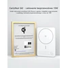 Bolvunes magnetinis išorinis akumuliatorius 5000 mAh 15 W MagSafe, USB-C, belaidis krovimas, baltas