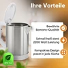 Bomann elektrinis virdulys 1,5 l, 2200 W, nerūdijančiojo plieno WKS 3002 CB
