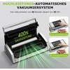 Bonsenkitchen vakuumavimo aparatas maistui 125 W, 15 l/min, 5 režimų VS5100