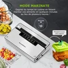 Bonsenkitchen vakuuminė pakavimo mašina, 135 W nerūdijančio plieno, automatinis, VS3201-V2