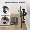 BONTEC dviejų monitorių stalo laikiklis 13–27 col., VESA 75/100 mm, iki 8kg B07PN8XQ78
