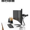 BONTEC dvigubas stalinis monitorių laikiklis 13–27 col., VESA 75 × 75/100 × 100 mm, MFS 002