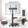 BONTEC mobilus televizoriaus stovas su ratukais 30–70 colių, VESA 600 × 400, FITW-2