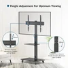 BONTEC mobilus televizoriaus stovas su ratukais 30–70 colių, VESA 600 × 400, FITW-2