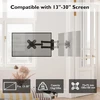 BONTEC sieninis televizoriaus ir monitoriaus laikiklis 13–30 col., VESA 75 × 75/100 × 100 mm, 15 kg, 237
