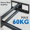 BONTEC sieninis televizoriaus laikiklis 32–75 col., VESA 600 × 400 mm, iki 60 kg, CT139M