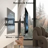 BONTEC sieninis televizoriaus laikiklis 23–70 colių, VESA 400 × 400, iki 45 kg, MF400