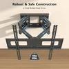 BONTEC sieninis televizoriaus laikiklis 23–70 colių, VESA 400 × 400, iki 45 kg, MF400