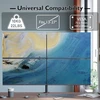 BONTEC stalinis laikiklis 4 monitoriams 13–27 colių, VESA 75 × 75/100 × 100, MDM004