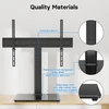 BONTEC stalinis televizoriaus stovas 26–65 colių, VESA 75 × 75–600 × 400 mm, 45 kg, ST13
