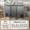BONTEC televizoriaus stovas 22–65 colių, VESA 50 × 50–800 × 400 mm, iki 50 kg, TV02