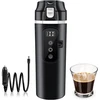 BORDEAG automobilinis elektrinis virdulys 500 ml 12–24 V su LCD ekranu CAN-XR-cshuihu2