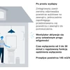 Bosch vonios ištraukimo ventiliatorius su drėgmės jutikliu ir laikmačiu, 125 mm, 16,5 W, 145 m³/val, 7733703551