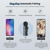 BOYA belaidis lavalier tipo mikrofonas BY-V4U, keturių kanalų, triukšmo mažinimas, USB-C
