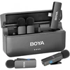 BOYA belaidis lavalier tipo mikrofonas BY-V4U, keturių kanalų, triukšmo mažinimas, USB-C