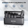 BOYA belaidis lavalier tipo mikrofonas BY-V4U, keturių kanalų, triukšmo mažinimas, USB-C