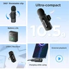 BOYA belaidis mikrofonas BY-V30 2.4GHz su 2 siųstuvais ir 1 imtuvu (C tipo) Juodas EU