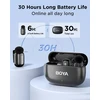 BOYA belaidžių lavalier tipo mikrofonų rinkinys su USB-C, 100 m veikimo nuotolis, BY-WM3T-U2