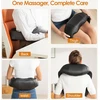 Brelley Shiatsu kaklo ir nugaros masažuoklis su šildymu, 8 masažiniais mazgais JHR2