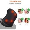 Brelley Shiatsu masažinė pagalvė kaklui ir nugarai su šildymo funkcija, JH016