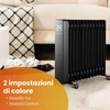 Brigros alyvinis elektrinis radiatorius 2500 W, 13 sekcijų, Wi-Fi, EFU13FINS