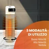 Brigros bokštinis elektrinis PTC šildytuvas 2000 W su osciliacija ir nuotoliniu valdymu EFUNFJ980R
