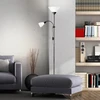 Toršeras Spari Brilliant 1xE27+1xE14 H180cm juodas