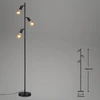 BRILONER grindinis šviestuvas su 3 E27 lizdais, pasukamomis galvutėmis, 160 cm, 1387-035